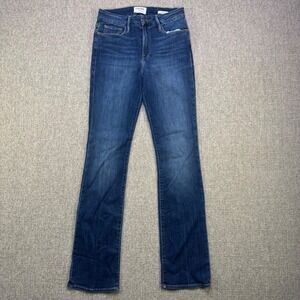 FRAME Le Mini Boot Jeans Blendon Bandon Blue High Rise Bootcut Womens 29